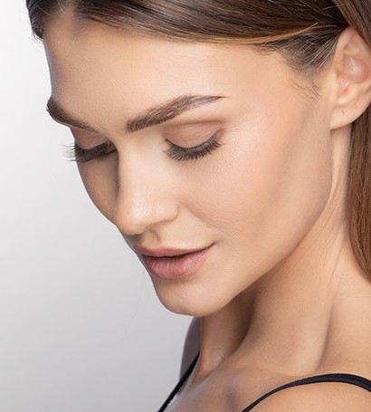 Nanolash eyelash conditioner on a white background